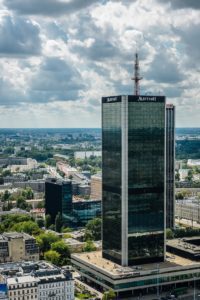 high-rise marriott hotel building