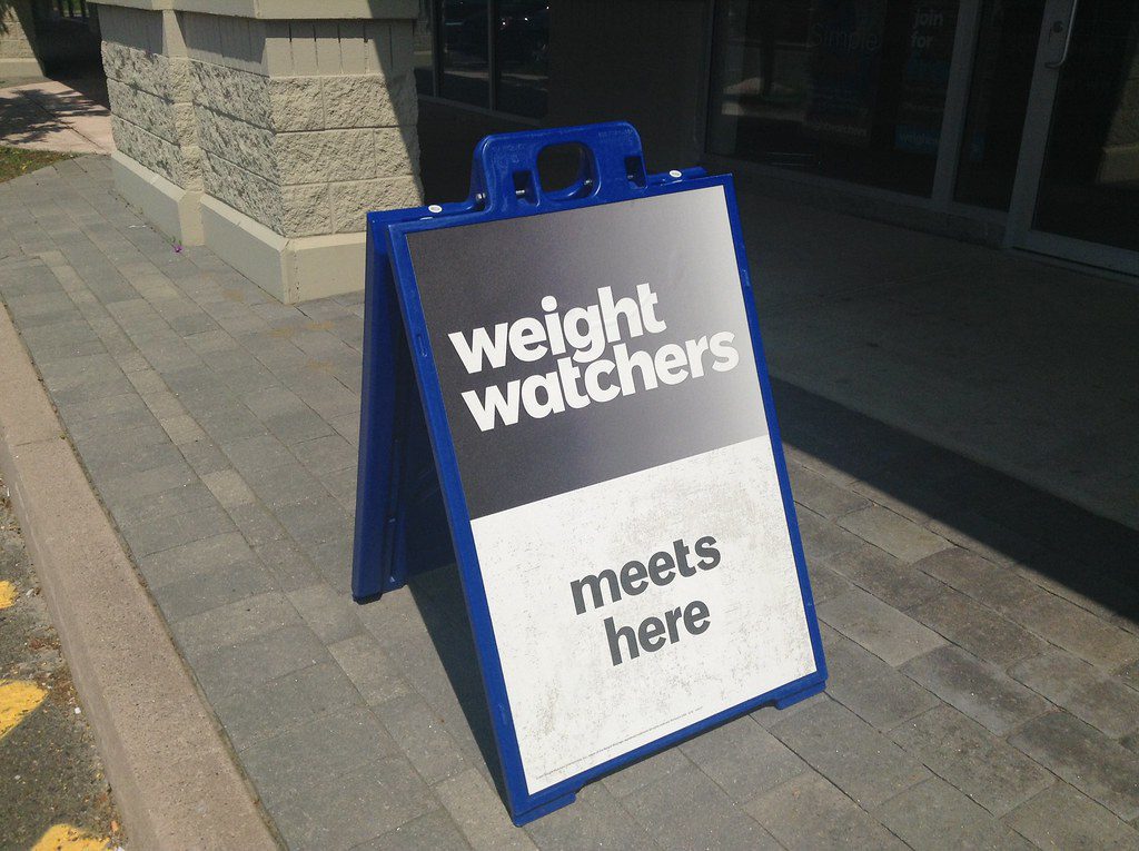 Weight Watchers Store Office Sign Logo