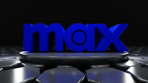 a 3d image of hbo max logo