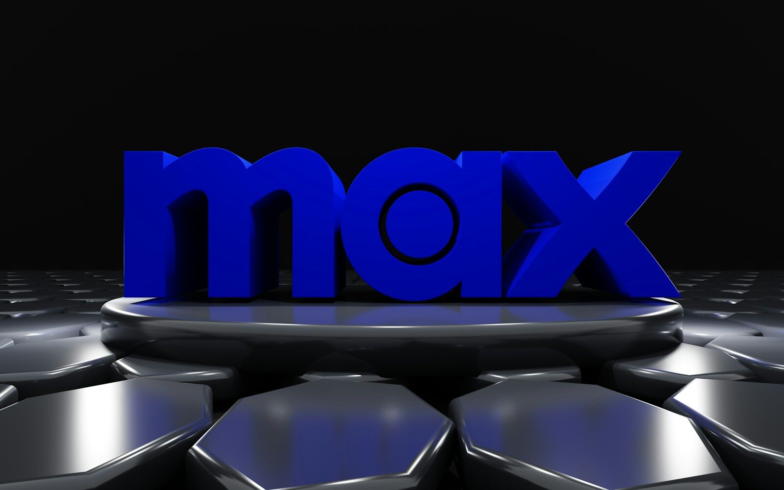 a 3d image of hbo max logo