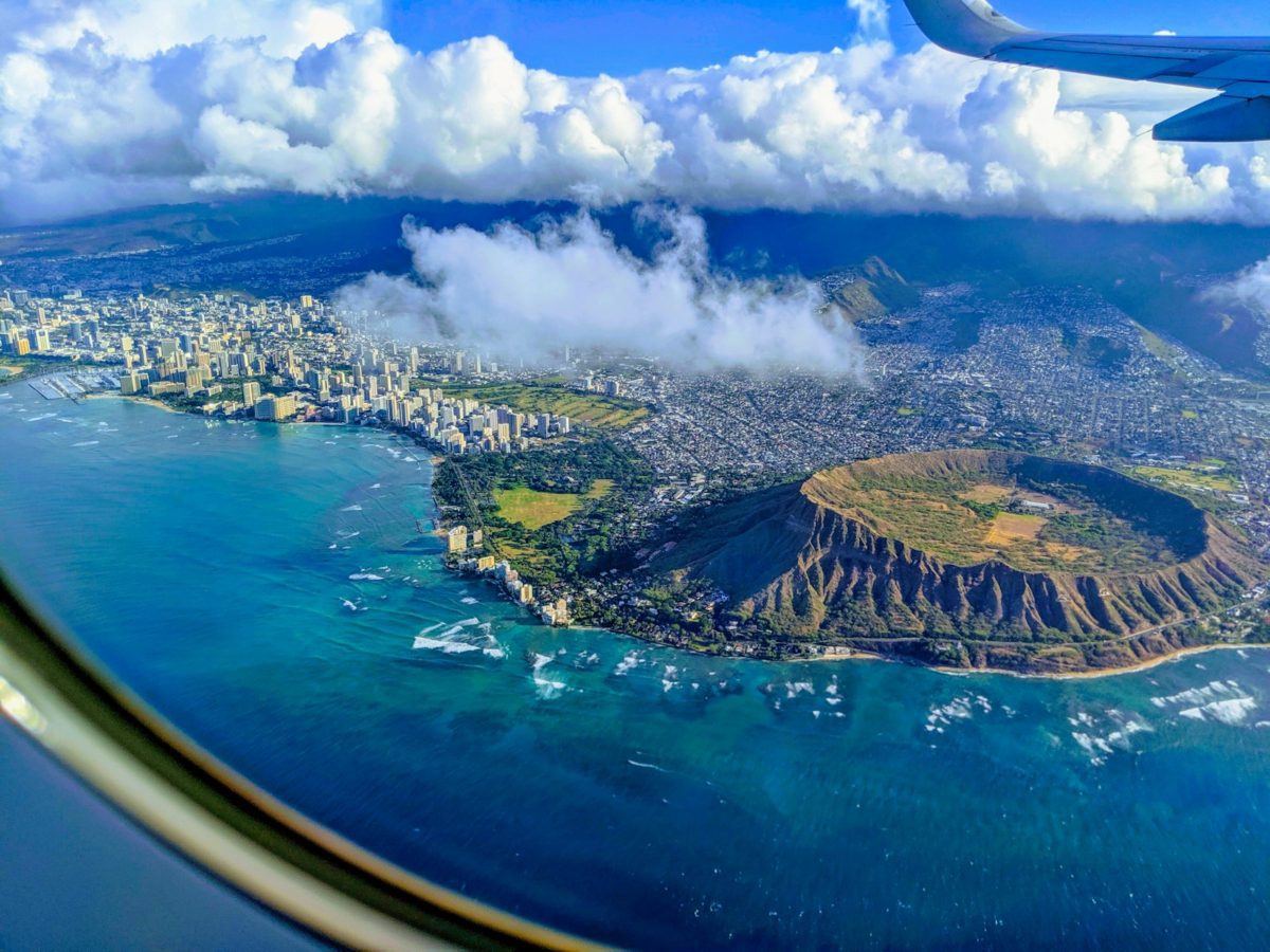 aerial view of honolulu hawaii during daytime