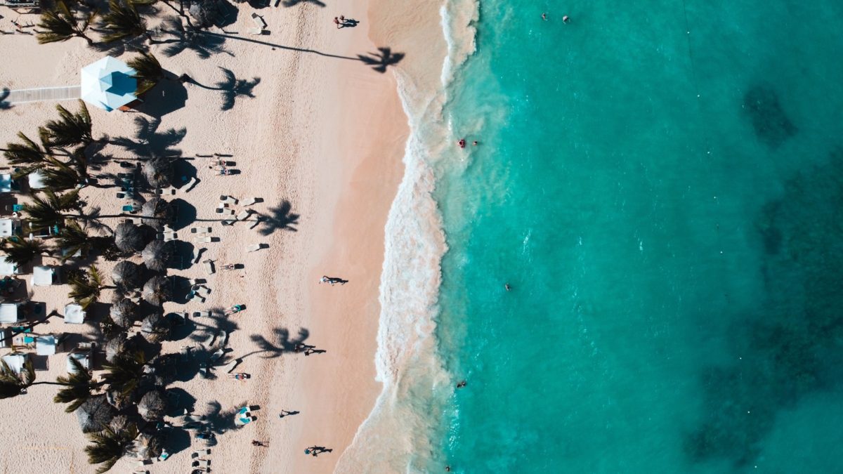 aerial view of punta cana during daytime