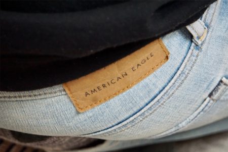 american eagle pants paid for with cash back