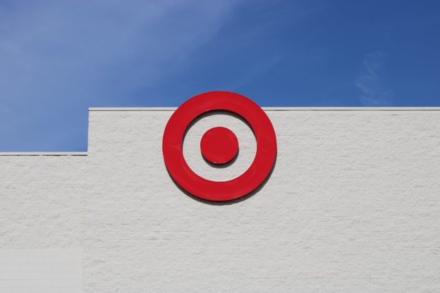 red and white target sign