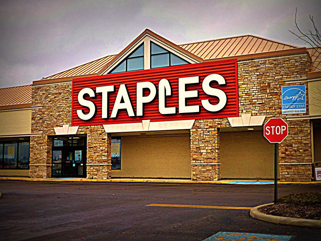 Staples store in Ohio